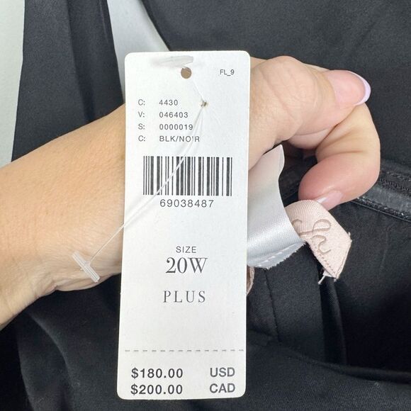 ANTHROPOLOGIE | HUTCH NEW! Black One Shoulder Romper Women’s Plus Size 20W - Picture 10 of 13